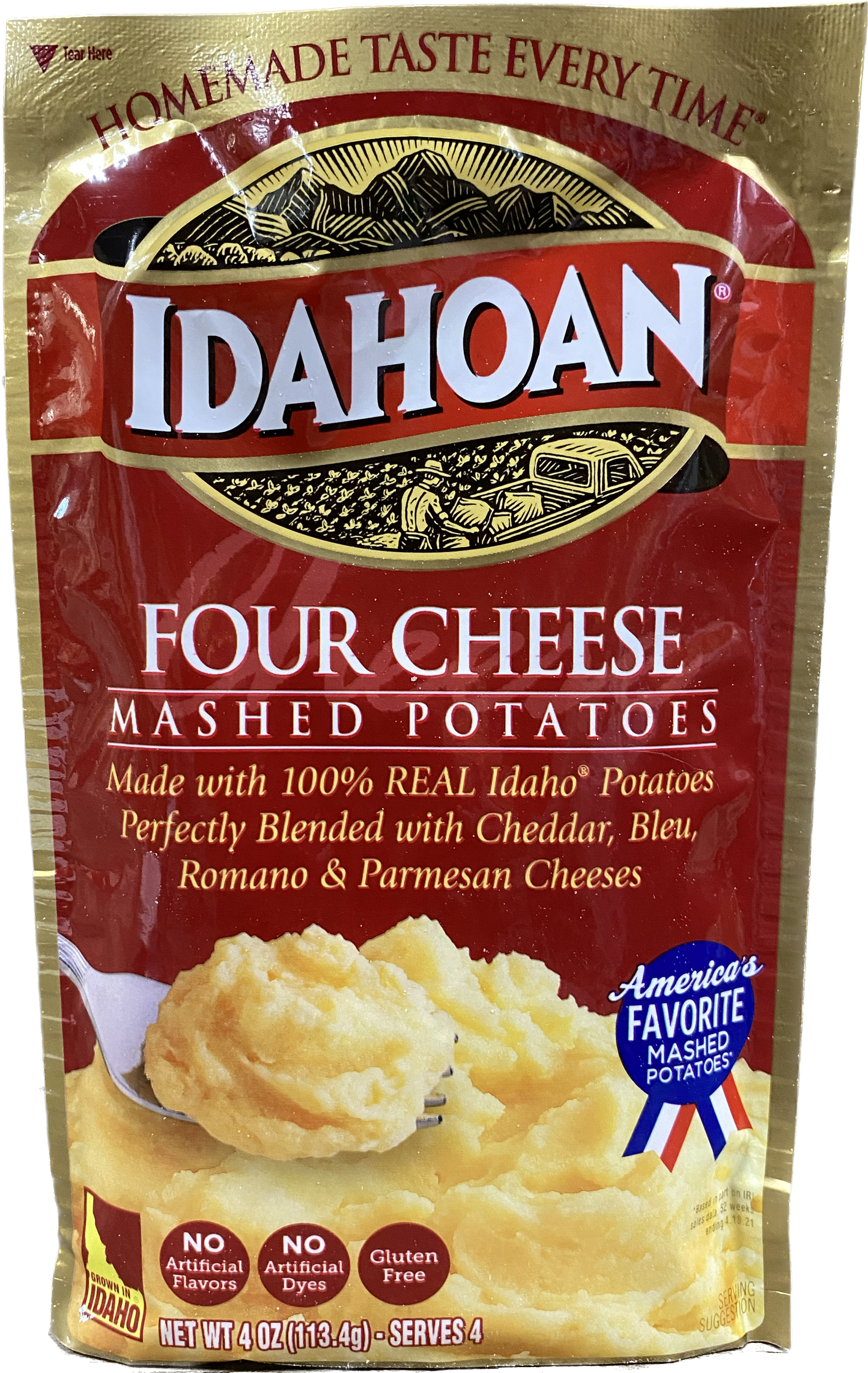 IDAHOAN FOUR CHEESE MASHED POTATOES (40Z) - Papaya Express