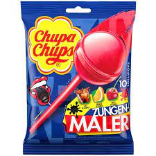 CHUPA CHUPS ZUNGENMALER(TONGUE PAINTER) (10PCS) - Papaya Express