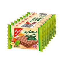 G&G HASELNUSS-SCHNITTE 10PCK - Papaya Express