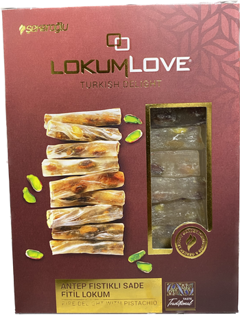 Lokum Love Turkish Delight W Pistachio(350G) - Papaya Express