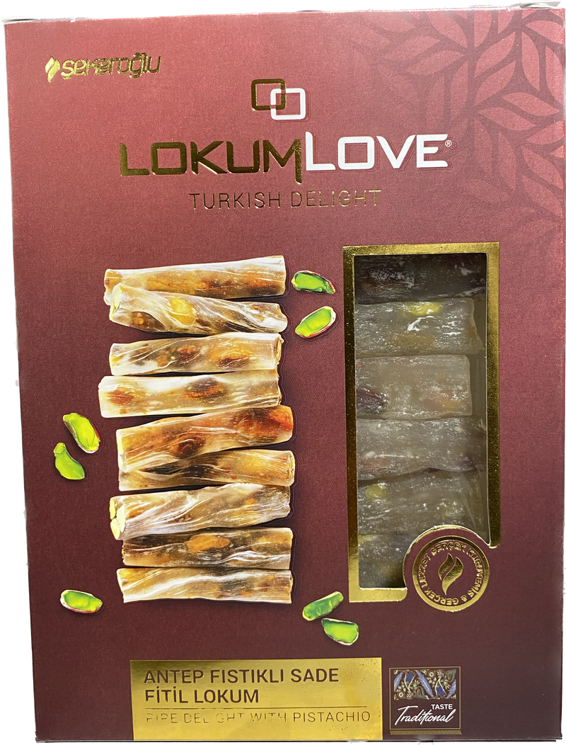Lokum Love Turkish Delight W Pistachio(350G) - Papaya Express
