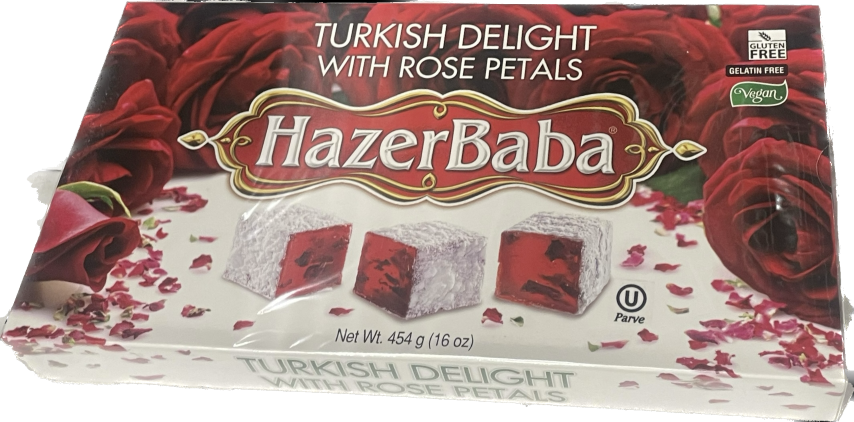 HAZERBABA ROSE TURKISH DELIGHT(454G) - Papaya Express