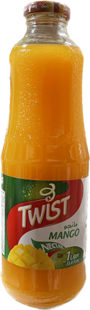 Twist Glass Orange Nectar (1L) - Papaya Express