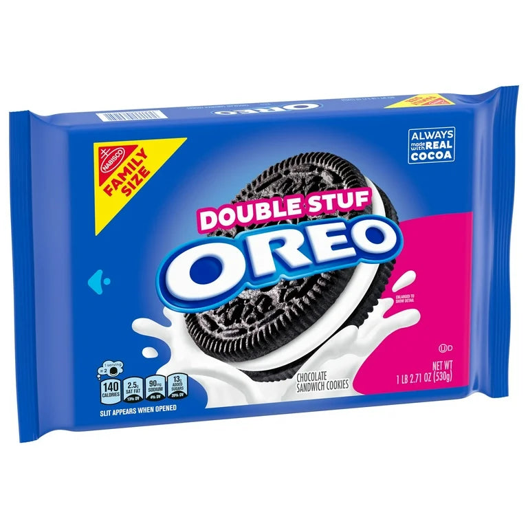 Nabisco Double Stuff Oreo Cookie (530g)