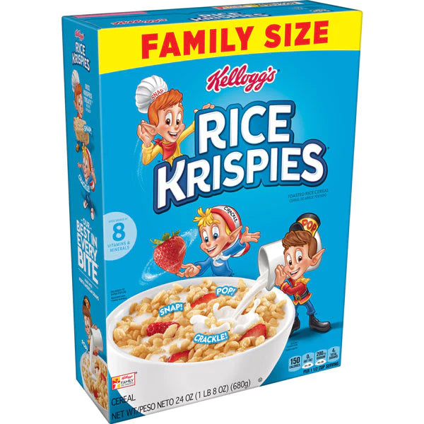 Rice Krispies Cereal (560g) - Papaya Express