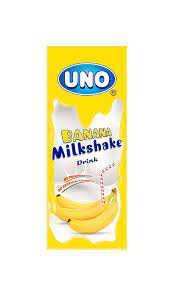 UNO BANANA MILK SHAKE (180ML) - Papaya Express