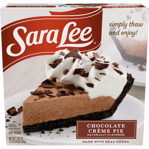 Sara Lee Chocolate Creme Pie (19.6 oz) - Papaya Express