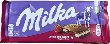 MILKA RASPBERRY CREAM (100G) - Papaya Express