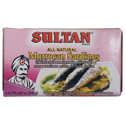 SULTAN SARDINES SKINLESS -PINK (4.37OZ) - Papaya Express