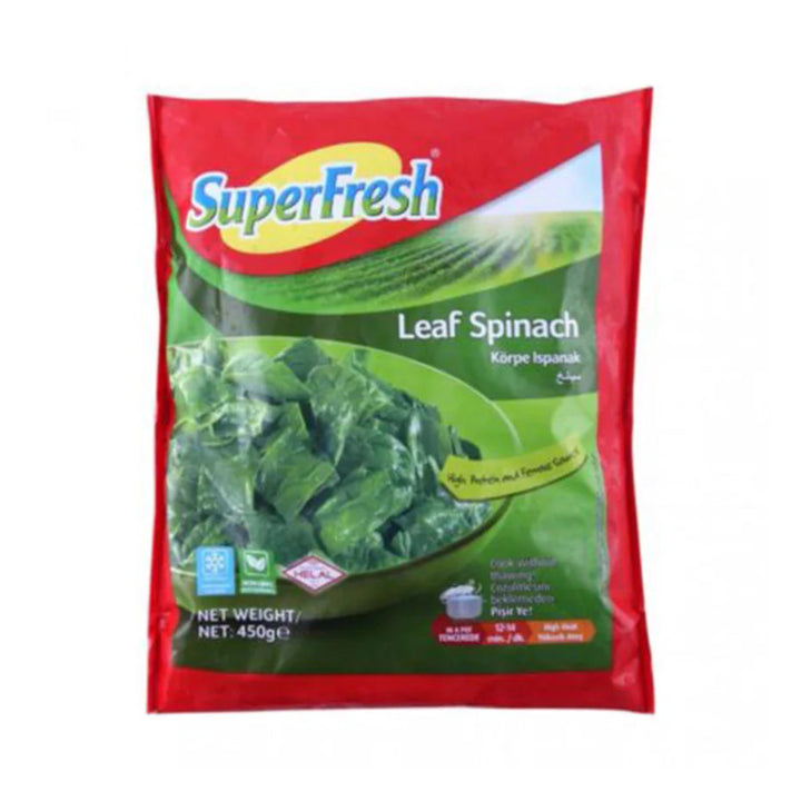 Super Fresh Chopped Spinach (450g) - Papaya Express