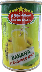 SEVEN STARS BANANA MILK (250ML) - Papaya Express