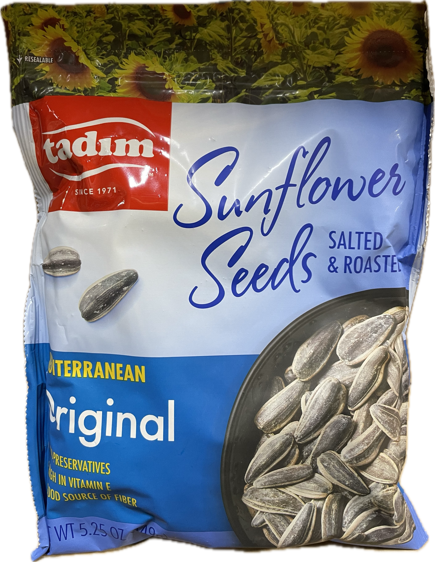 TADIM SUNFLOWER SEEDS SALTED ORIGINAL (150G) - Papaya Express