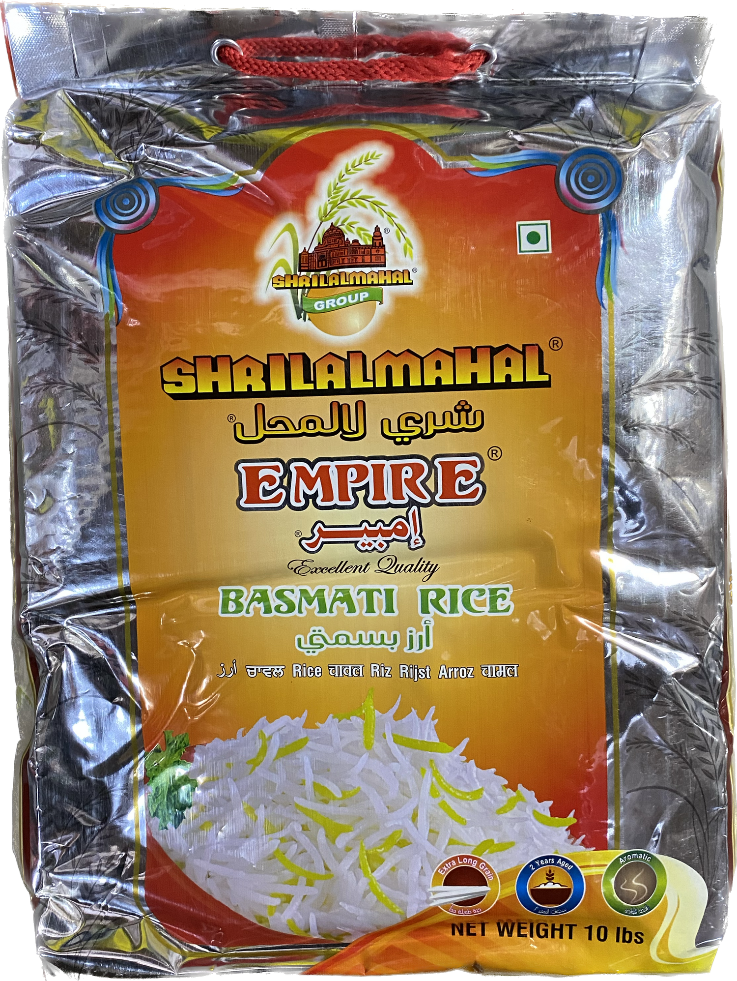 EMPIRE BASMATI RICE (10LB) - Papaya Express