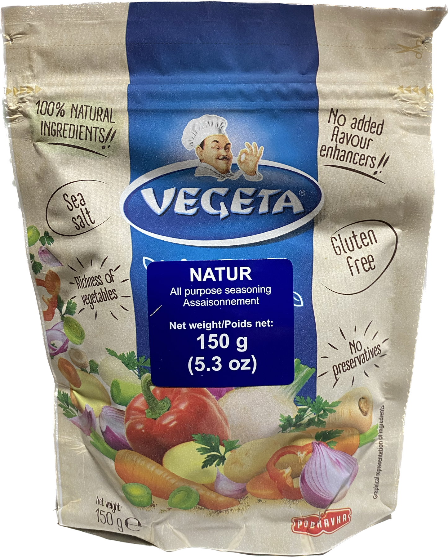 VEGETA NATUR BAG(150g) - Papaya Express