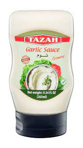Tazah Squeezable Garlic (Lebanese) (9.34OZ) - Papaya Express