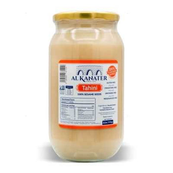 AL KANATER TAHINI GLASS 32OZ - Papaya Express