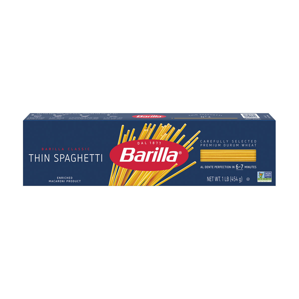 Barilla Thin Spaghetti (454g)