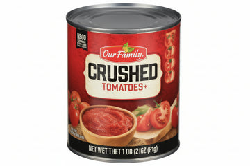 Our Family Crushed Tomatoes (28 oz) - Papaya Express
