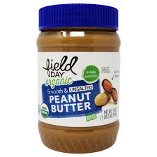 Field Day Organic Creamy Peanut Butter (16 OZ)