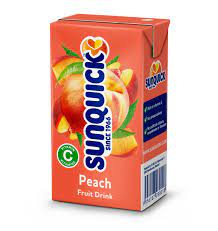 Sunquick  Peach Straw Pack Drink ( 35 Ct ) - Papaya Express