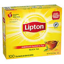 LIPTON TEA BAGS (100 COUNT)