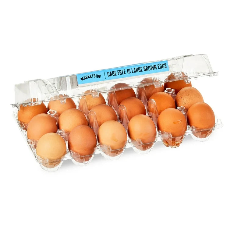 Contented-Hen Cage Free Brown Medium Eggs (18 ct)