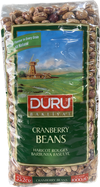 DURU CRANBERRY (BARBUNYA) BEANS(35.2OZ) - Papaya Express