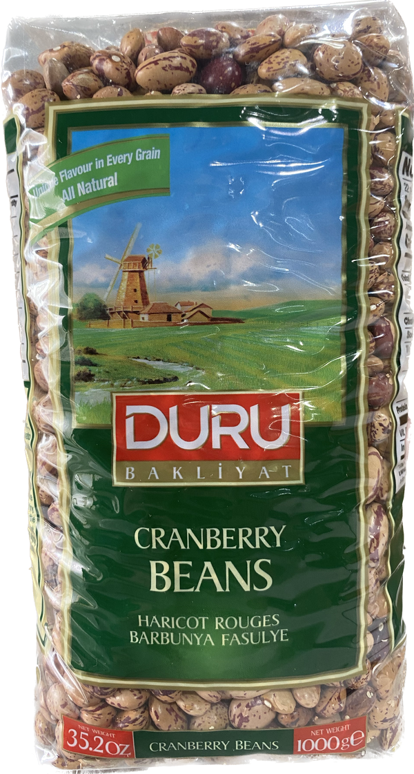 DURU CRANBERRY (BARBUNYA) BEANS(35.2OZ) - Papaya Express