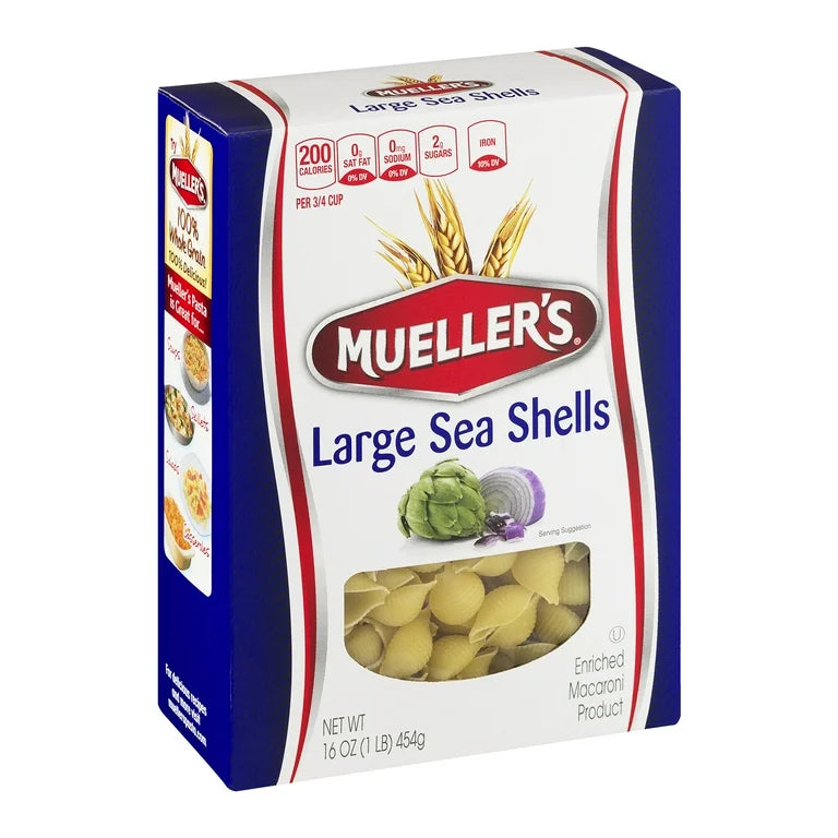 Mueller's Large Sea Shells (454G)