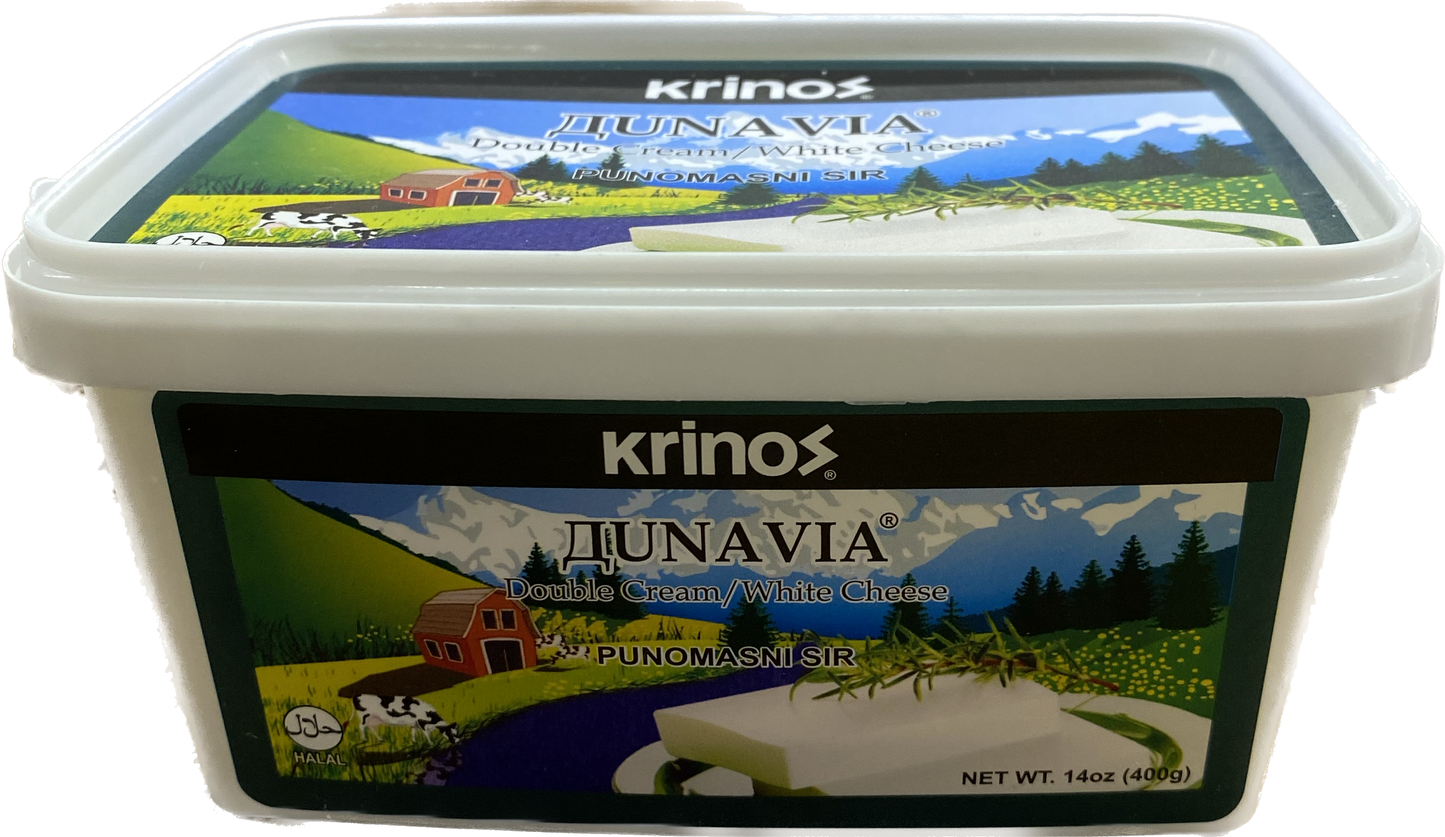 KRINOS DUNAVIA CREAMY CHEESE (400G) - Papaya Express