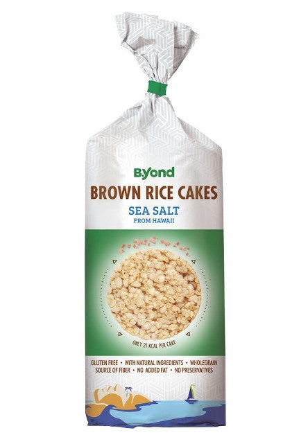 Byond Sea Salt From Hawaii Brown Rice Cakes (100g)