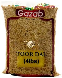 GAZAB TOOR DAL (LENTIL) 4LB - Papaya Express