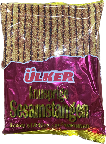 ULKER SESAME STICK CRACKER 125 GR - Papaya Express