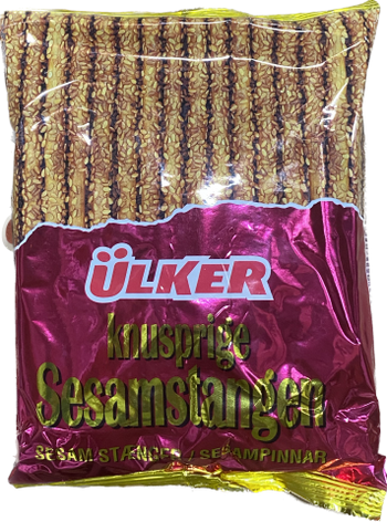 ULKER SESAME STICK CRACKER 125 GR - Papaya Express