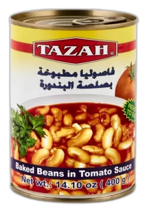Tazah Baked Beans in Tomato Sauce (400 G)