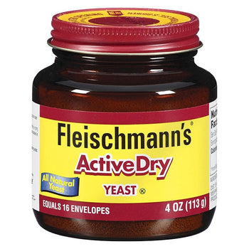 FLEISCHMANN'S ACTIVE YEAST (4 OZ) - Papaya Express
