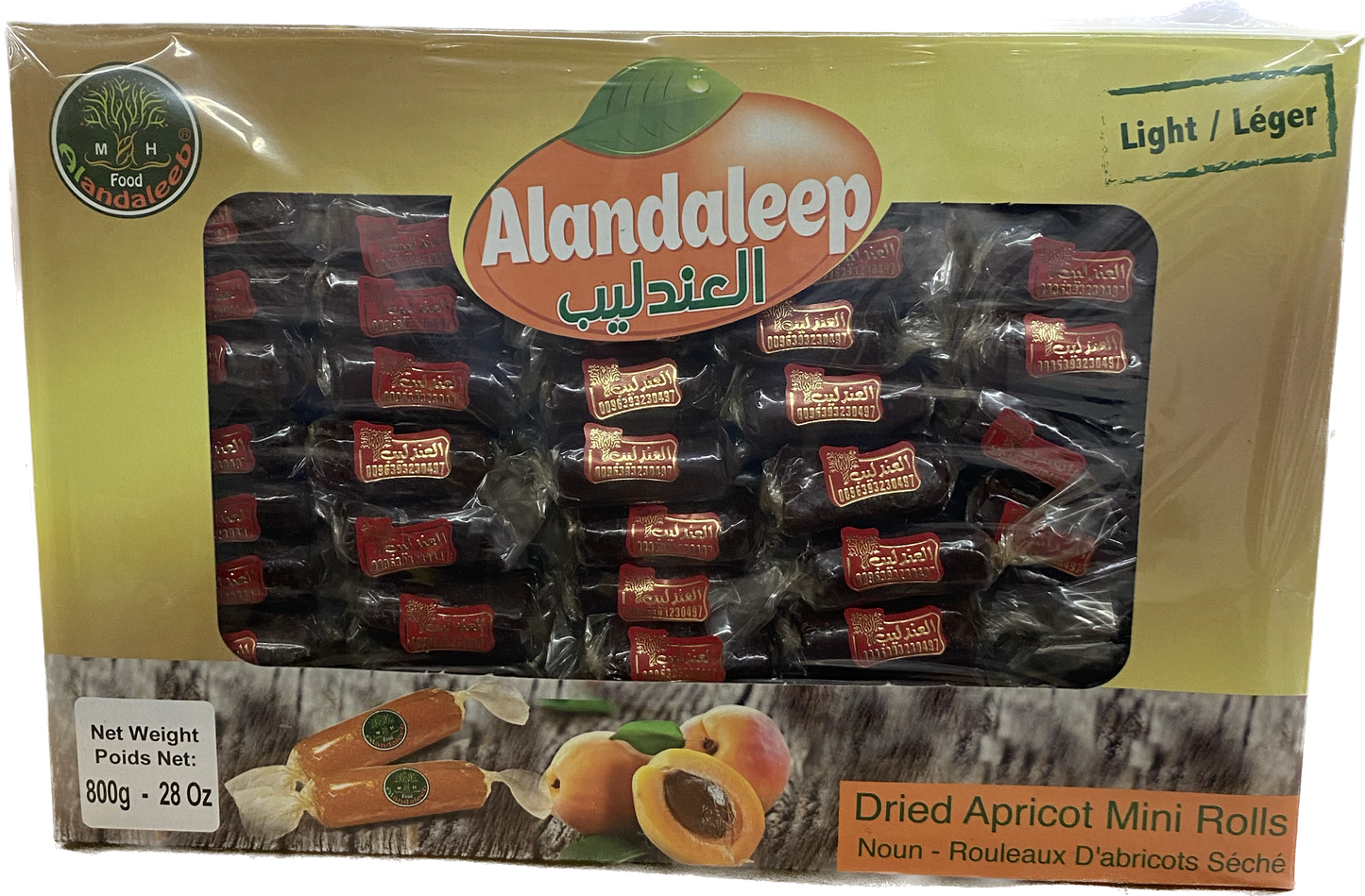 ANDALEEB DRIED APRICOT MINI LIGHT(800G)