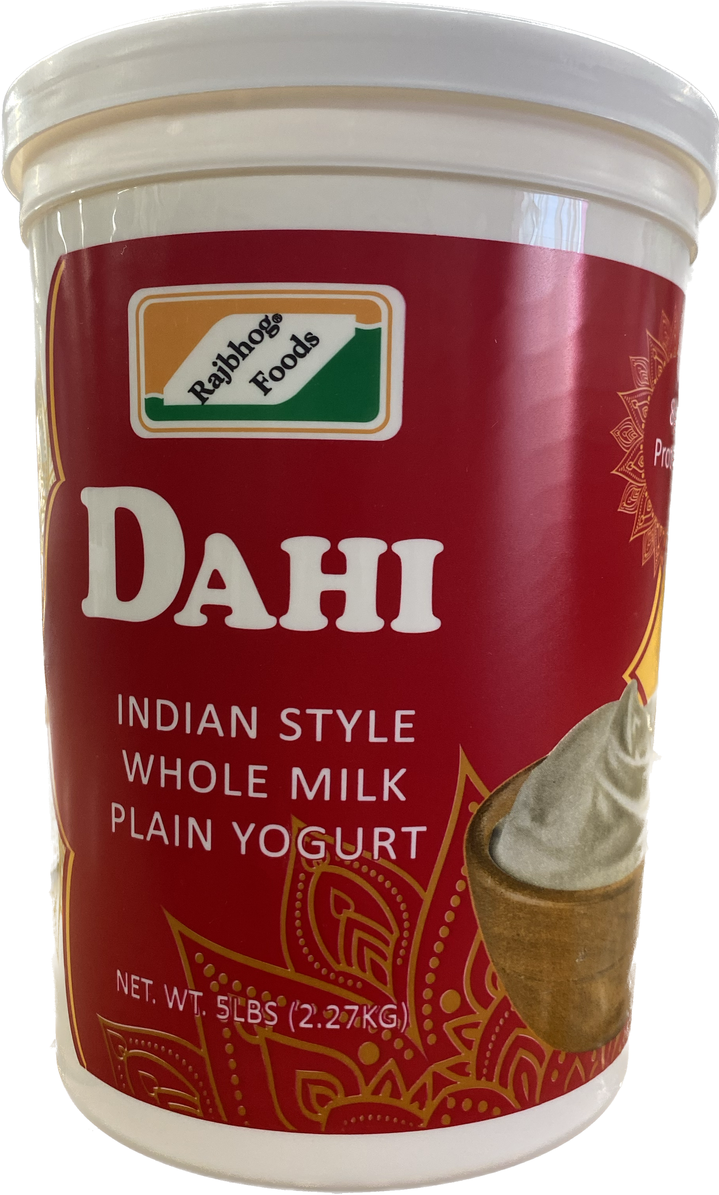 RAJBHOG WHOLE MILK PLAIN YOGURT (5LB) - Papaya Express