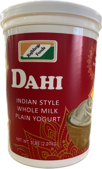 RAJBHOG WHOLE MILK PLAIN YOGURT (5LB) - Papaya Express