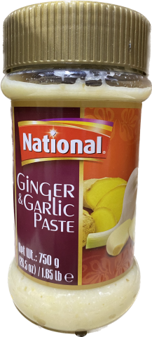 NATIONAL GINGER GARLIC PASTE (750G) - Papaya Express