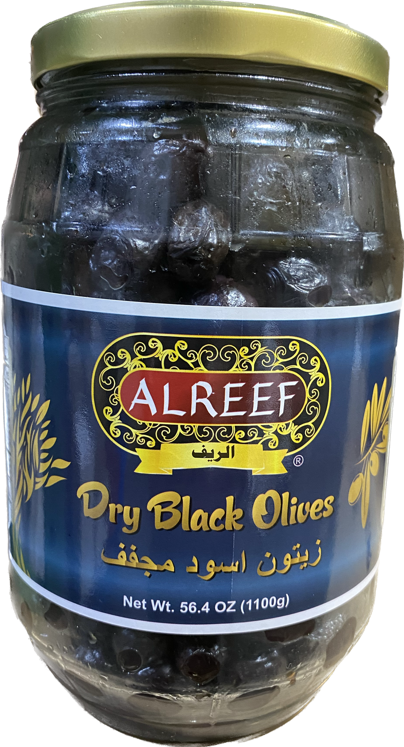 ALREEF DRY BLACK OLIVES (1100G) - Papaya Express