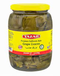 TAZAH GRAPE LEAVES (454G) - Papaya Express
