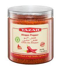 TAZAH ALEPPO PEPPER HALABI HOT (7OZ) - Papaya Express