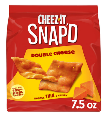 Cheez-It Snap'd Double Cheese Crackers (7.5oz) - Papaya Express