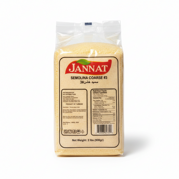 jannat Semolina Coarse #3 (2lb) - Papaya Express