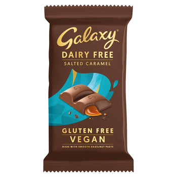 Galaxy Vegan Dairy Free Salted Caramel Chocolate (100g) - Papaya Express