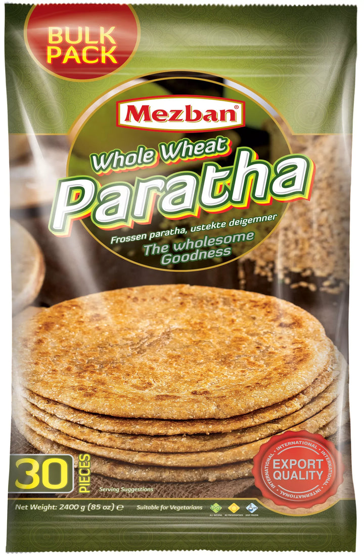 Mezban Whole Wheat Paratha (30 pcs)
