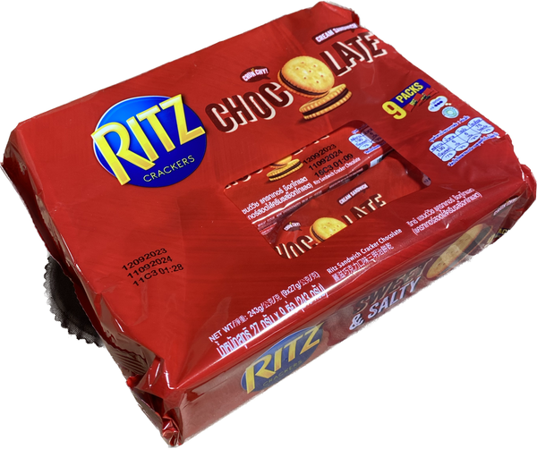 RITZ CHEEZ IT CHOCOLATE (9 PACK) - Papaya Express