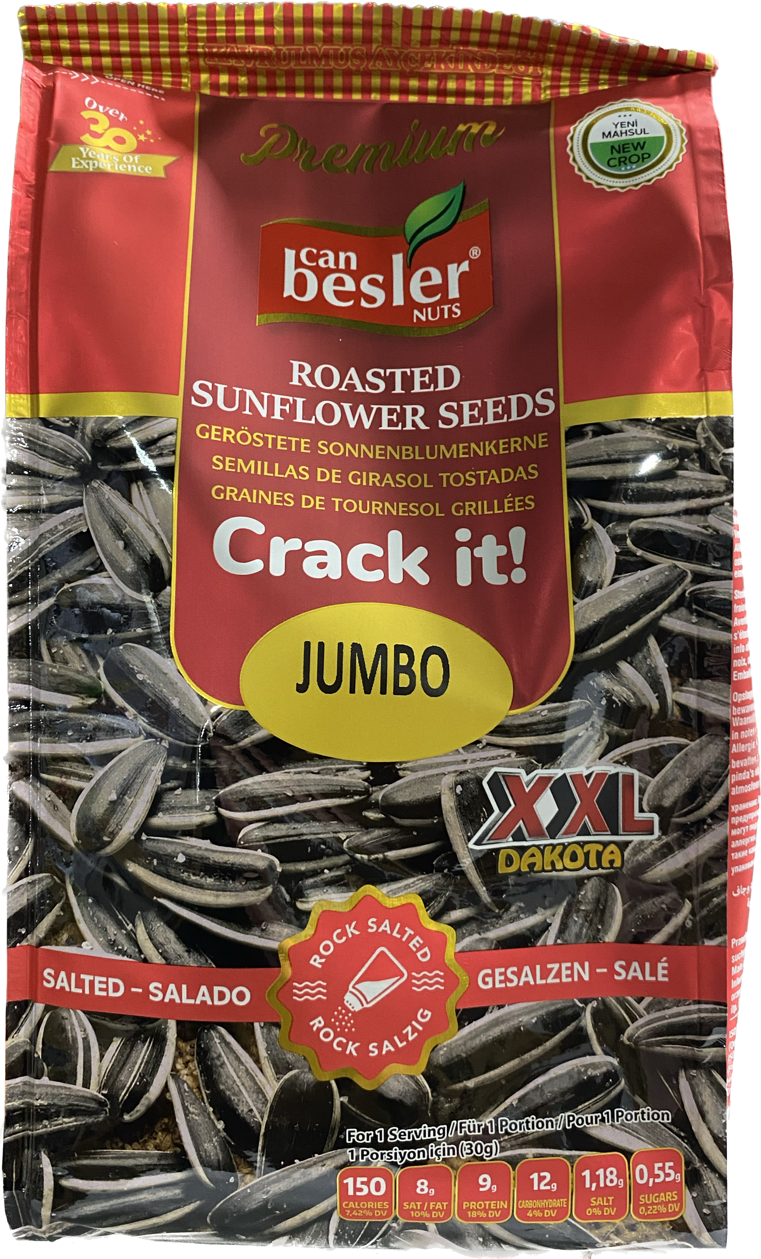 BESLER SUNFLOWER SEEDS RED BOX (10OZ) - Papaya Express