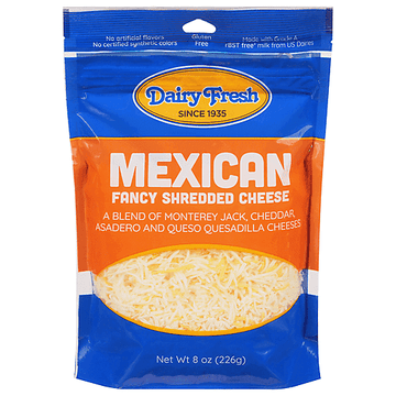 Dairy Fresh Mexican Cheese (8oz) - Papaya Express